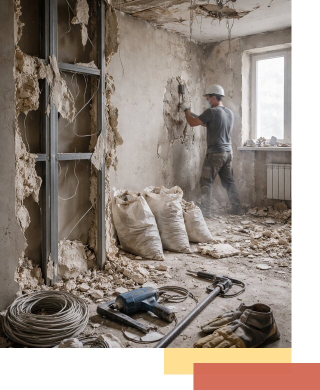 Профессиональный демонтаж зданий и конструкций в Михайловке