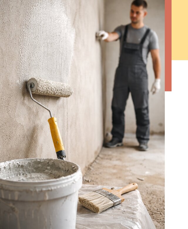 Нанесение бетоноконтакта на стены в Михайловке от 4270 руб. быстро и недорого | ОТДЕЛОЧНИК-Мхл