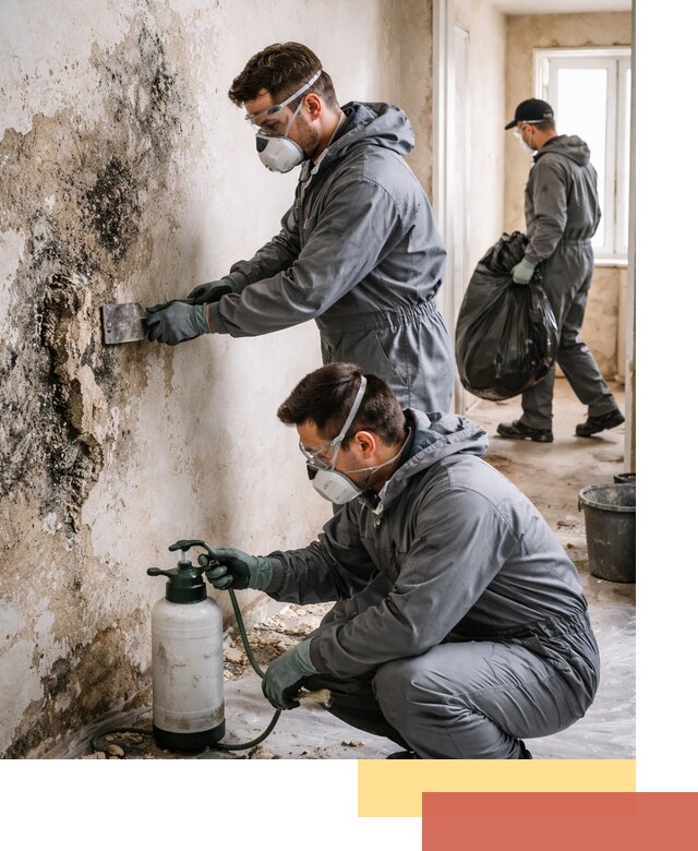 Удаление плесени со стен профессионально в Михайловке