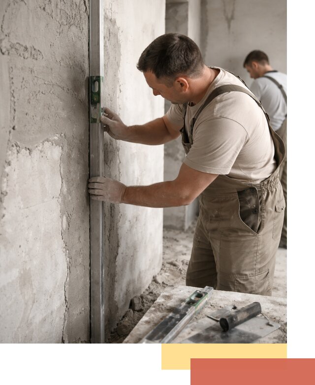 Установка штукатурных маяков в Михайловке с гарантией качества