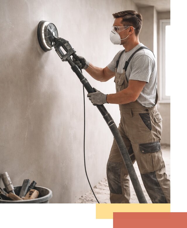 Профессиональная шлифовка стен в Михайловке быстро и качественно