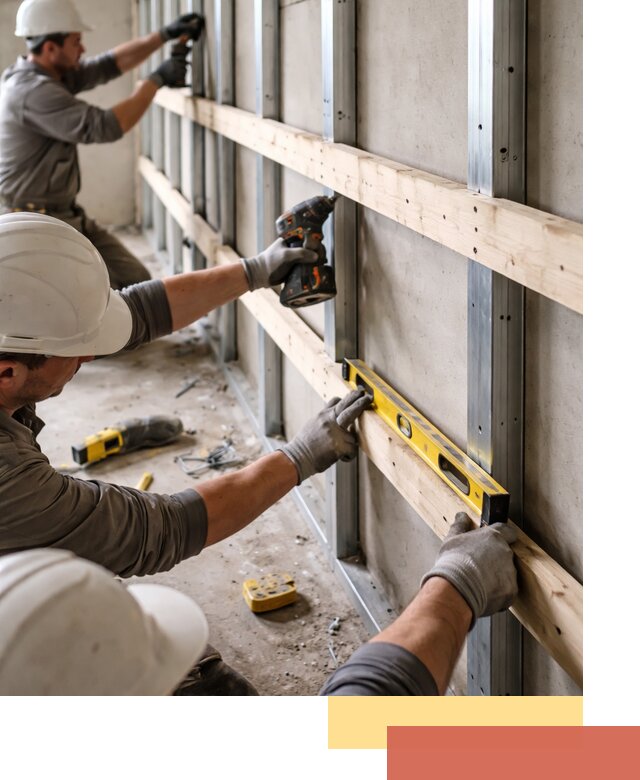 Устройство обрешетки под панели в Михайловке