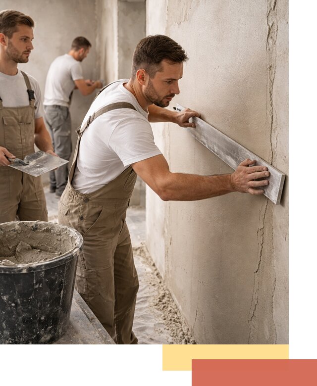 Штукатурка стен без маяков в Михайловке быстро и качественно