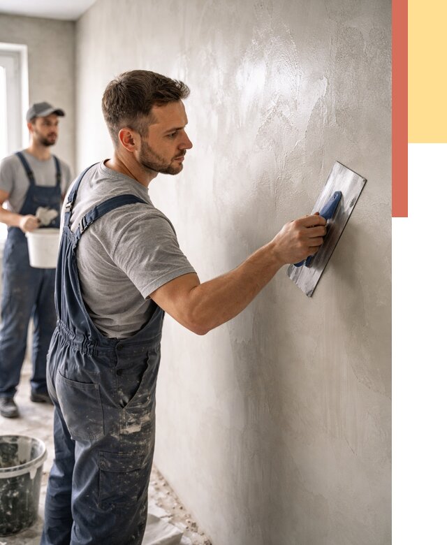 Глянцевание штукатурки стен в Михайловке от 7625 руб. — услуги и затирка | ОТДЕЛОЧНИК-Мхл