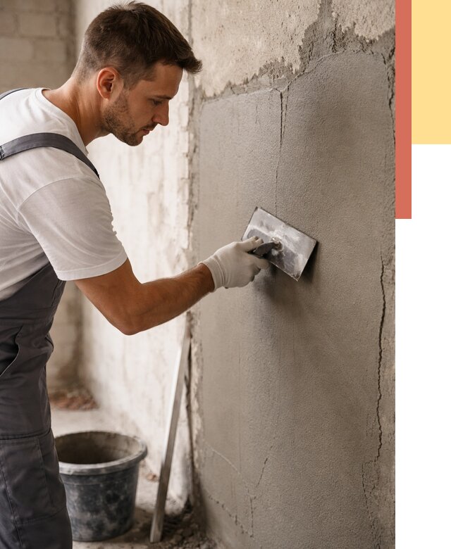 Штукатурка стен под плитку в Михайловке от 4270 руб./м2 — выравнивание под плитку | ОТДЕЛОЧНИК-Мхл