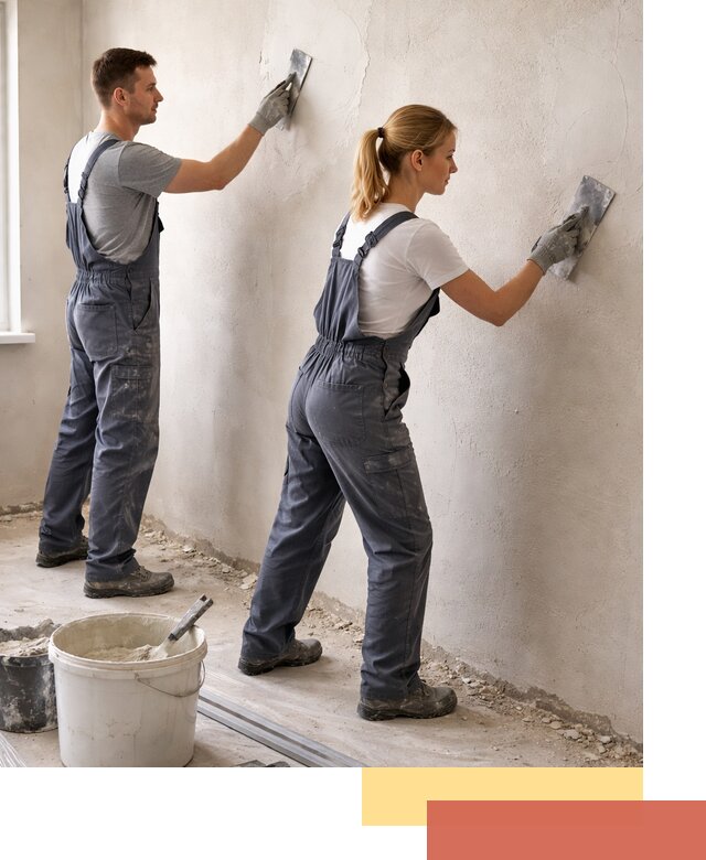 Штукатурка стен под обои в Михайловке профессионально и быстро