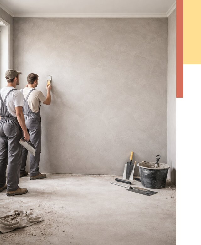 Микробетон на стены в Михайловке от 1271 руб. — нанесение и отделка | ОТДЕЛОЧНИК-Мхл