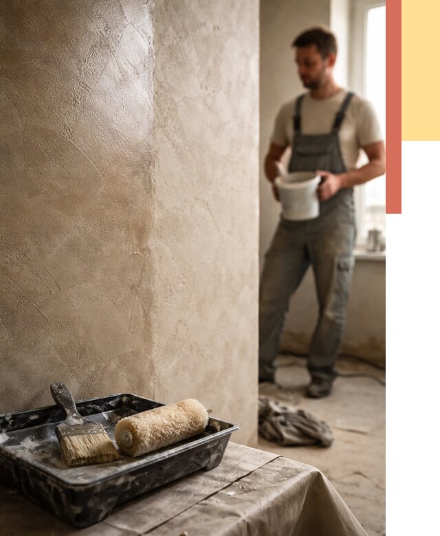 Нанесение воска на штукатурку в Михайловке от 3558 руб. | Услуги ОТДЕЛОЧНИК-Мхл