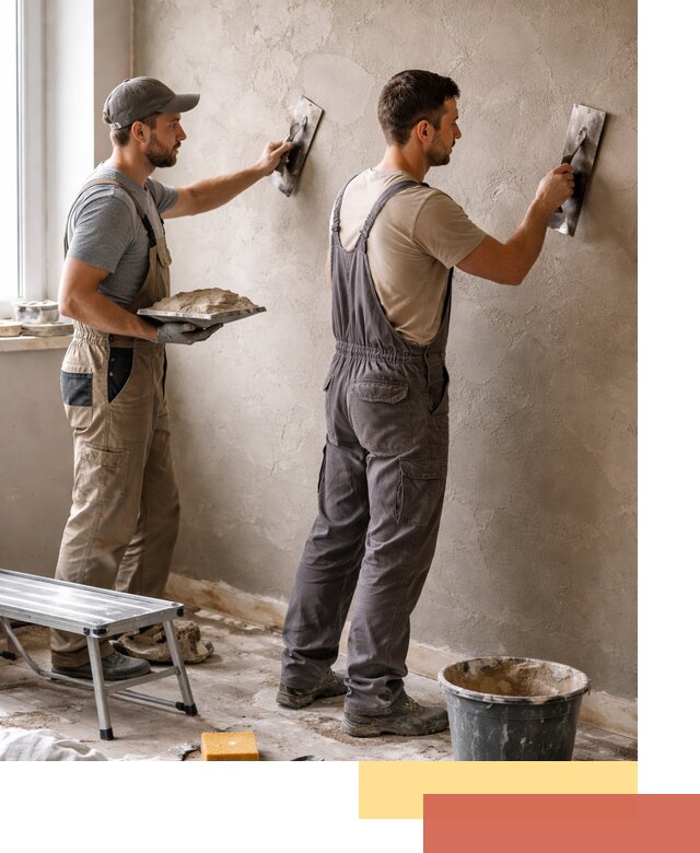 Ремонт декоративной штукатурки и восстановление фактуры в Михайловке