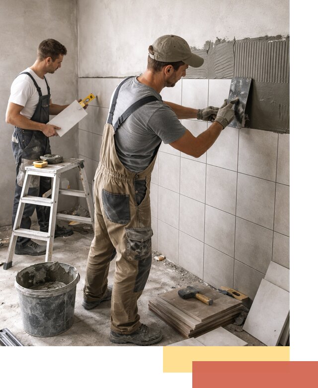 Укладка плитки на стены в Михайловке профессионально и надежно