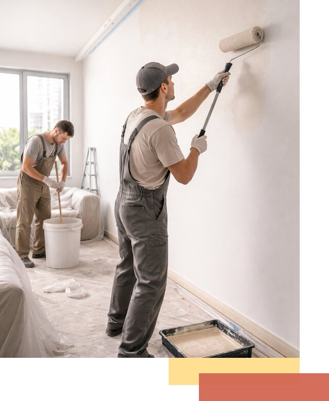 Покраска стен в офисе в Михайловке — быстрый и качественный ремонт