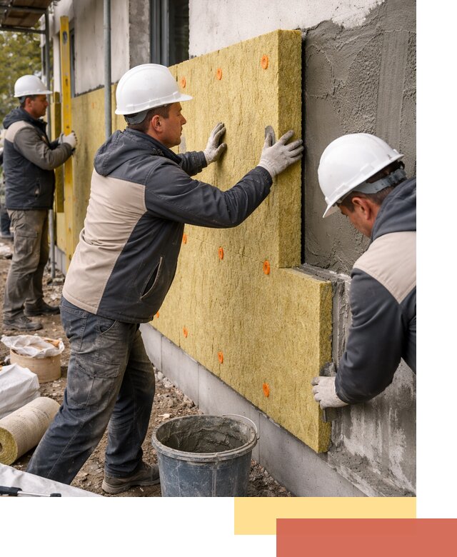 Утепление стен минватой в Михайловке — тепло и звукоизоляция