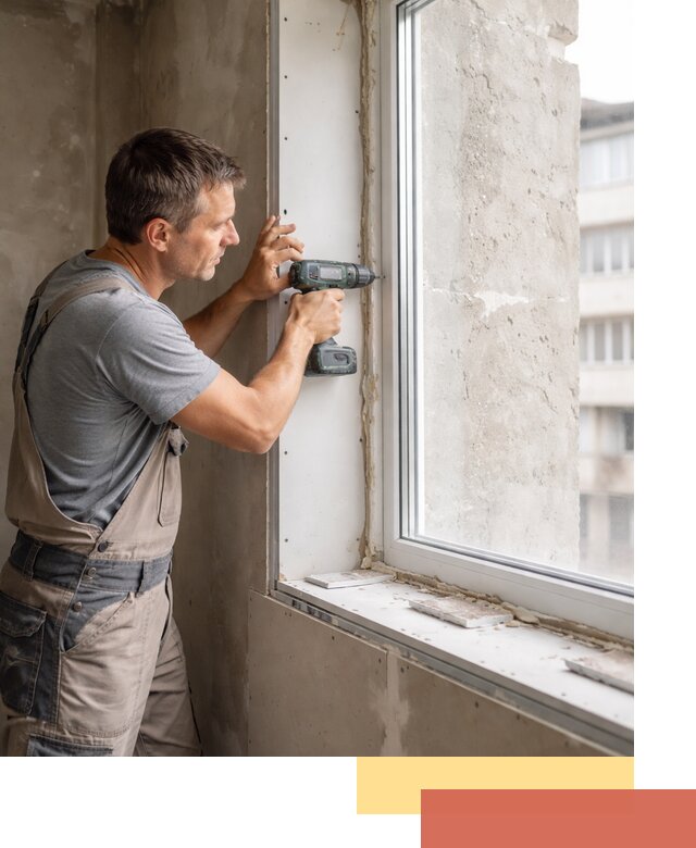 Монтаж гипсокартонных откосов в Михайловке под ключ