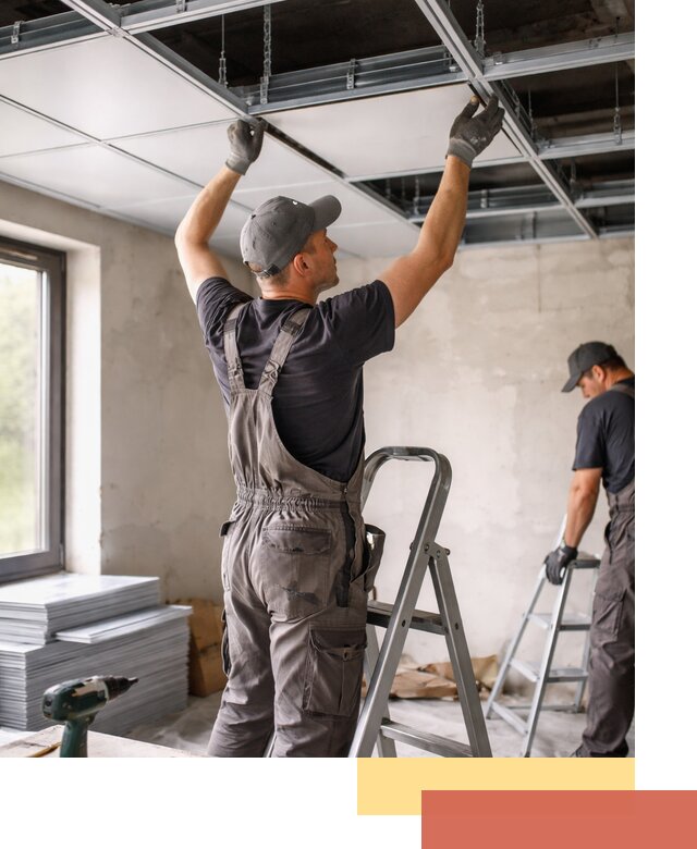 Монтаж кассетного потолка в Михайловке качественно и быстро