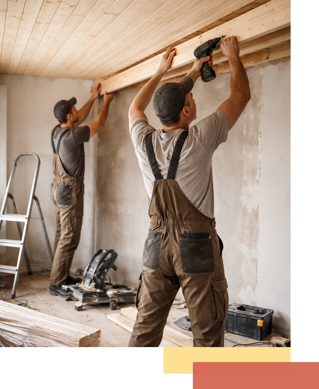 Монтаж потолка из вагонки в Михайловке профессионально и аккуратно