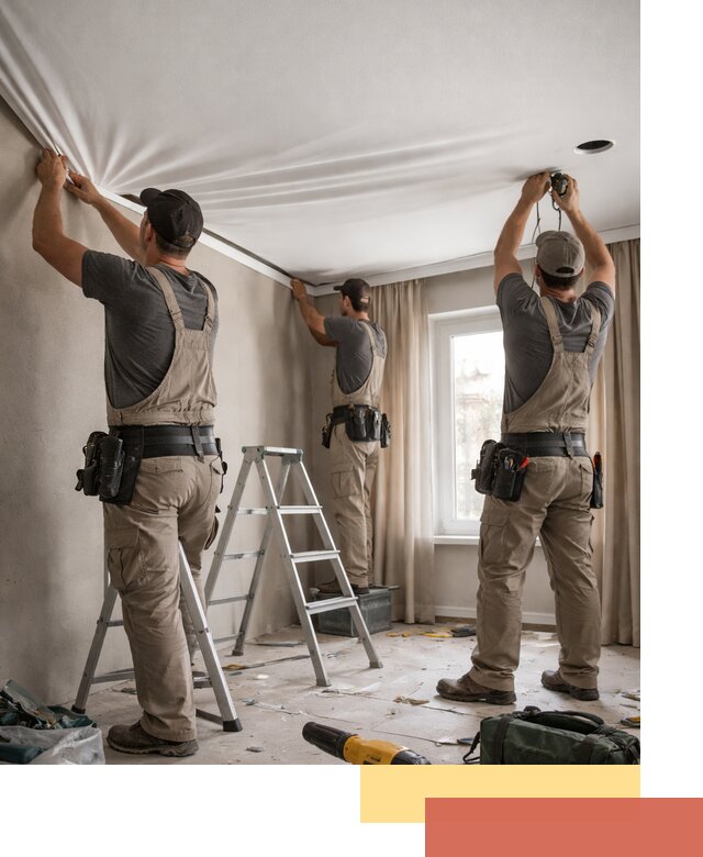 Монтаж матового натяжного потолка в Михайловке качественно и быстро