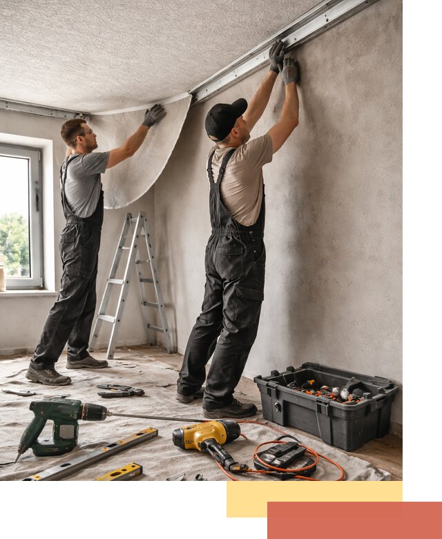 Монтаж фактурного натяжного потолка в Михайловке качественно и быстро