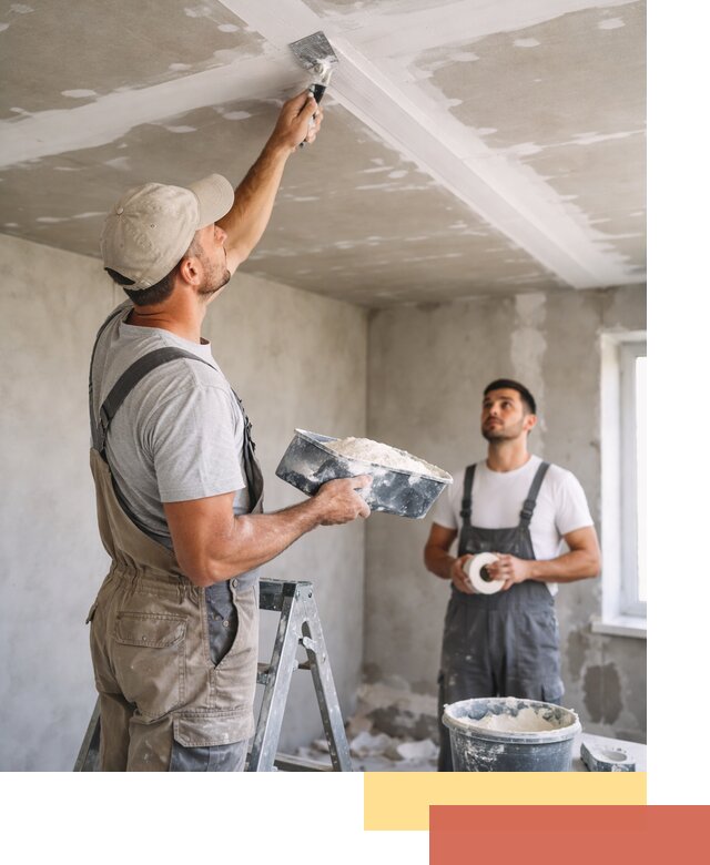 Обработка швов потолка ГКЛ в Михайловке: качественная заделка и шпатлевка