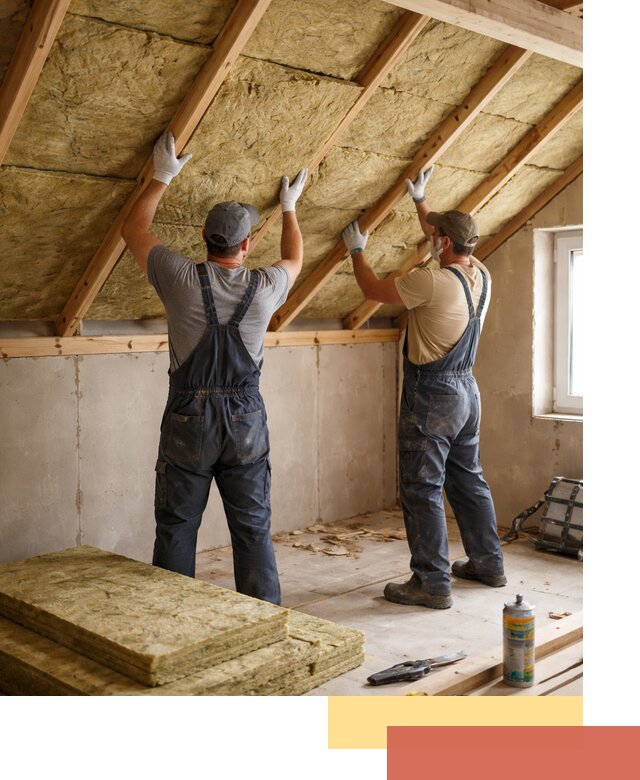 Утепление потолка минеральной ватой в Михайловке